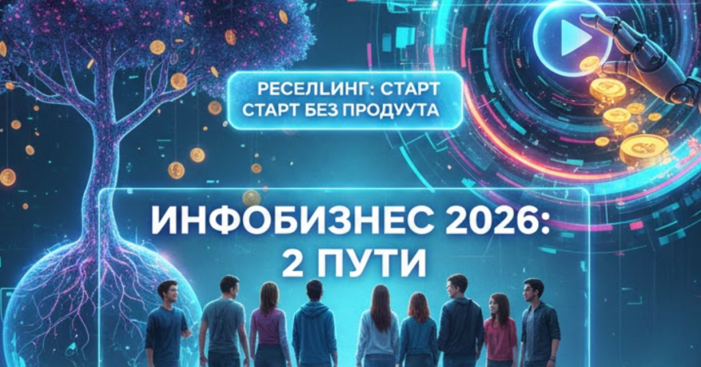 инфобизнес - 2 пути